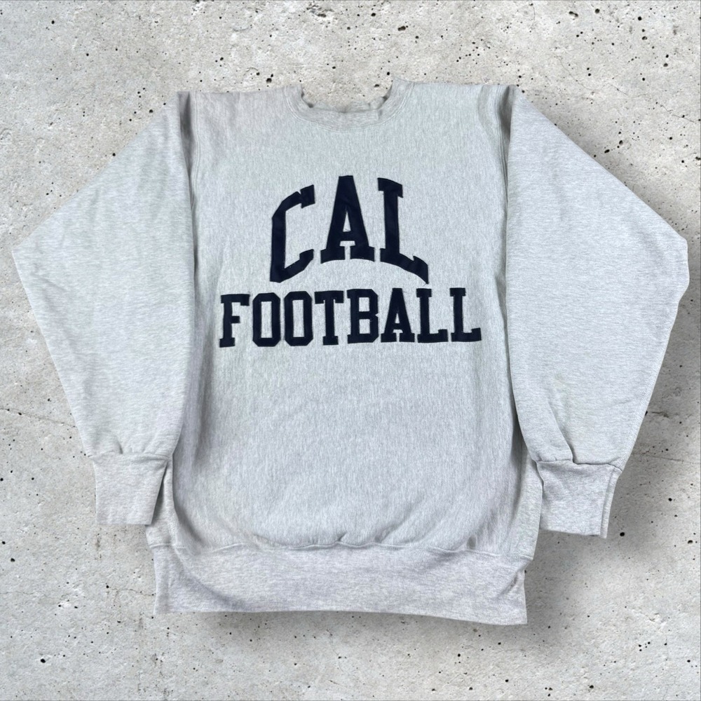 CAL Football Gray Crewneck Sweatshirt